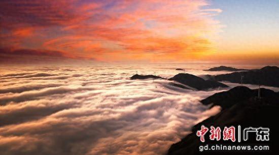 美景叹为观止 广东信宜石镬坳进入云海多发季