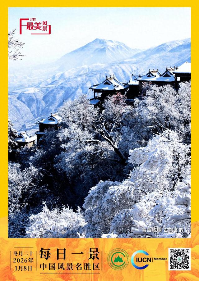 每日一景 | 雪后崆峒 古刹冬韵
