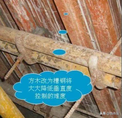 墙柱优化筋（墙柱模板垂直度平整度控制）