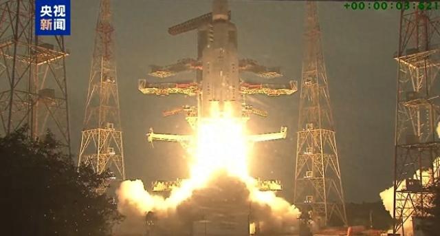 印度4410公斤军用卫星升空，LVM3火箭创纪录