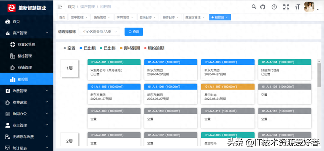 【推荐】一个基于 Java + Vue 开源、实用、全面的智慧物业管理系统