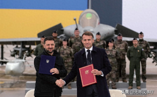 法乌十年盟约敲定 ，王牌战机批量落地，乌克兰迎来关键转机