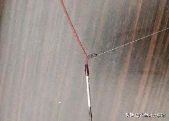 钓鱼主线死结怎么打图解（超结实）
