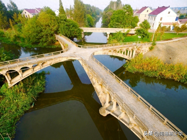 江海风情丨忆如皋十字桥