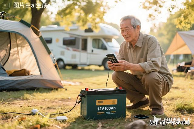 自驾游必看！一块电瓶能存多少电？一度电在野外能干啥？