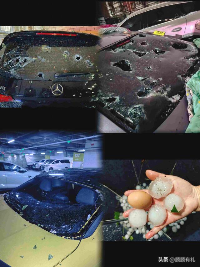 鸡蛋大的冰雹砸瘫北京四环，车主排队修车无解，防雹涂层要火了？