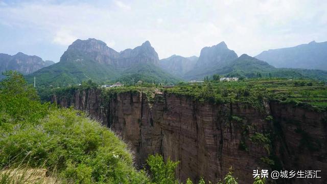 盛夏的锡崖沟 平均气温22℃ 国家级AAAA景区 无门票 免停车费