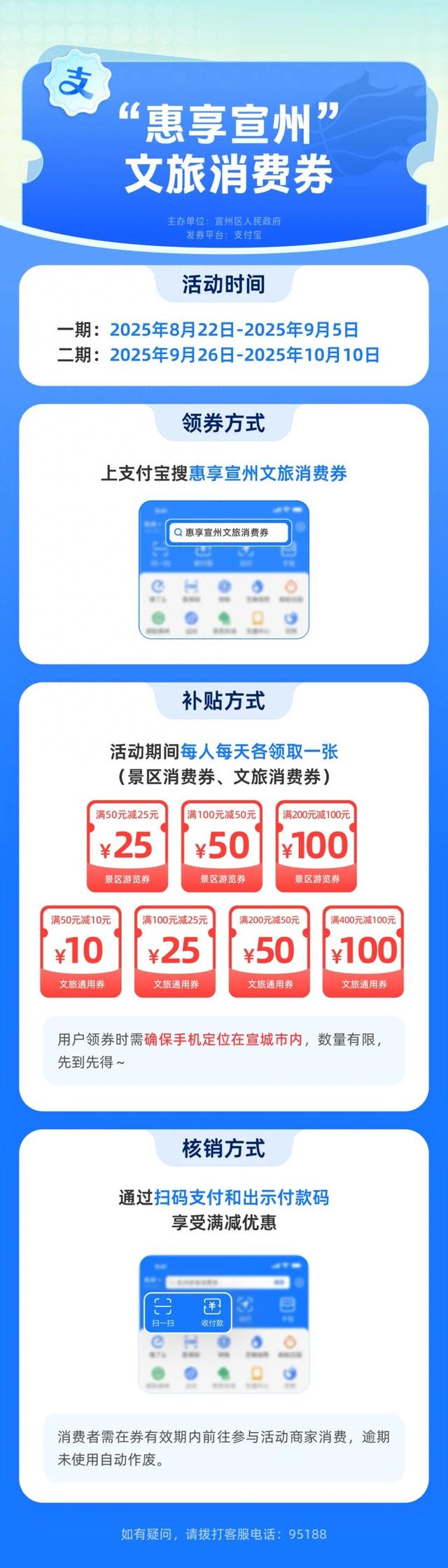 宣州再发消费券，明天开抢！