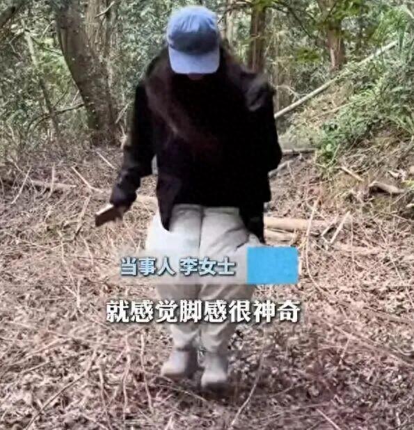 后怕！女子徒步遇“野生蹦床”，蹦跳好几下，事后才知疑似蛇窝