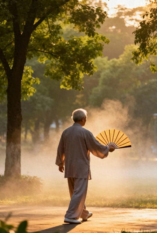 公园里一位80岁大爷教我‘慢走’：我才明白以前只能算‘溜达’