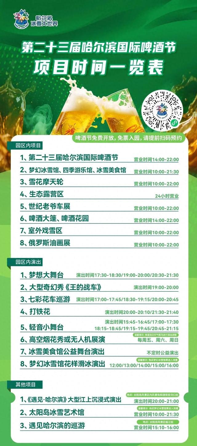 一图在手，玩转第二十三届哈尔滨国际啤酒节