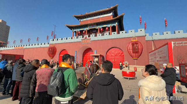 江苏省淮安文旅集团一行在中国清徐关帝城考察交流