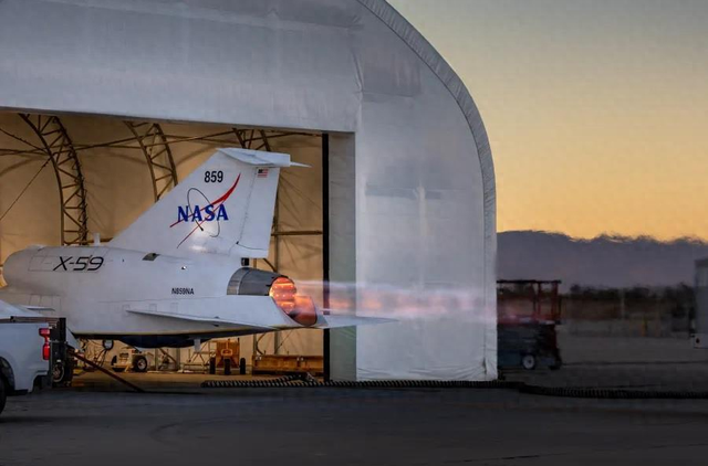 NASA仍计划于2025年完成X-59首飞