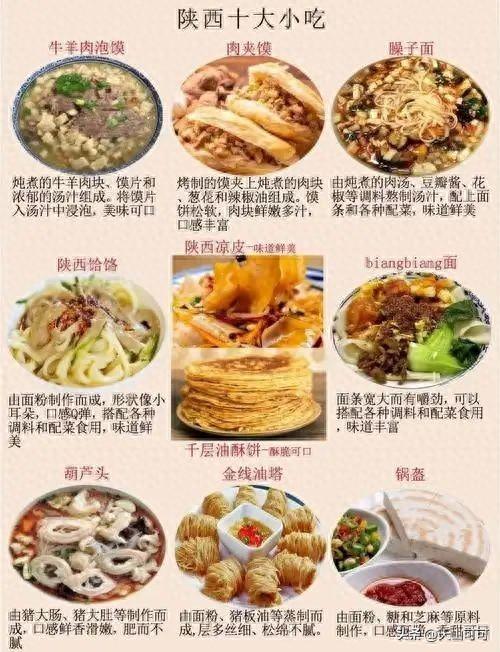 陕西有什么特产（陕西十大美食排名）