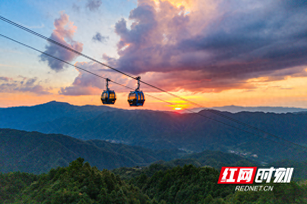 索道连珠串翠岭 神韵雪峰启新程——溆浦东线文旅融合绘就高质量发展新图景