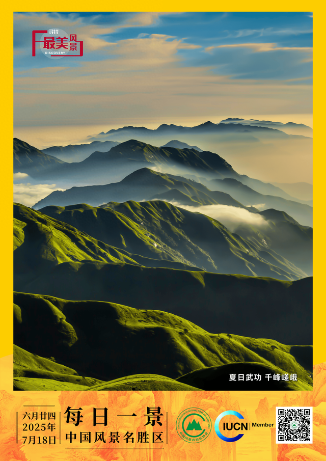 每日一景 | 夏日武功 千峰嵯峨