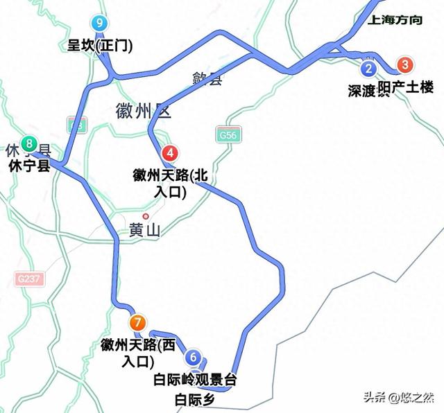 沉浸式体验皖南山水人文，上海自驾新安江、徽州天路三天两晚攻略