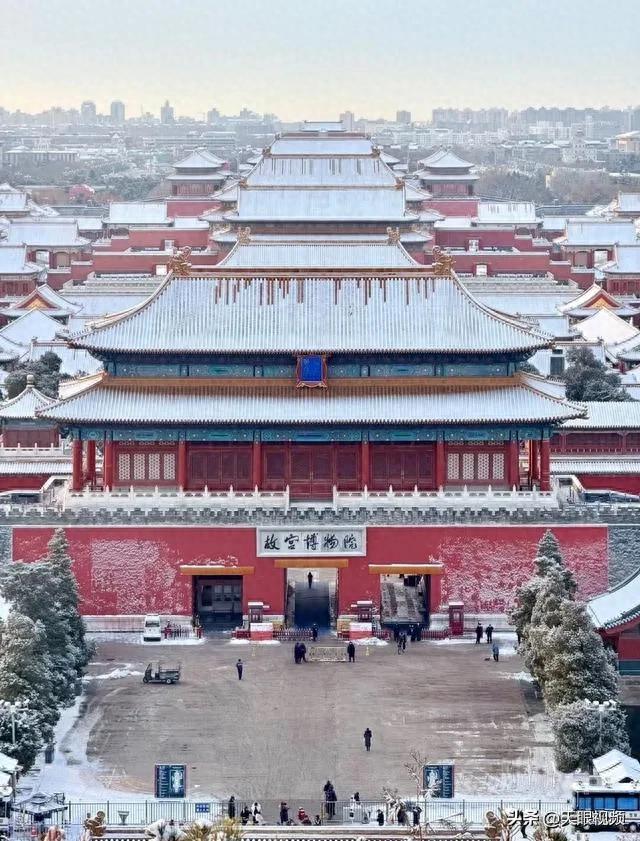 2025年雪景故宫