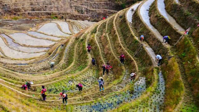 龙胜:“水镜梯田”唤醒冬韵 下埠屯书写旅游新篇
