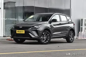 新车 | 6万元级小型SUV，吉利缤越超能版配置曝光，提供手动/自动挡图片