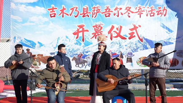 旅游吉木乃 | 冬宰文化活动启幕 萨吾尔牛羊香飘四方