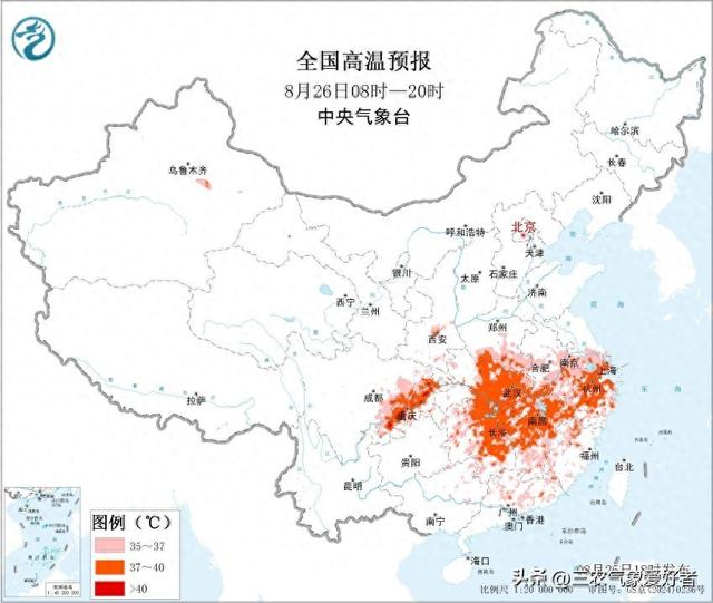 上海！本轮高温确定已完成，明天8月27号天气预报，重点分布如下