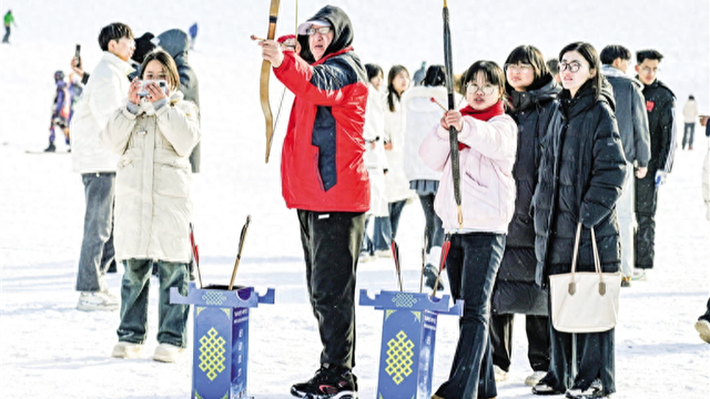 踏冰逐雪 相约草原