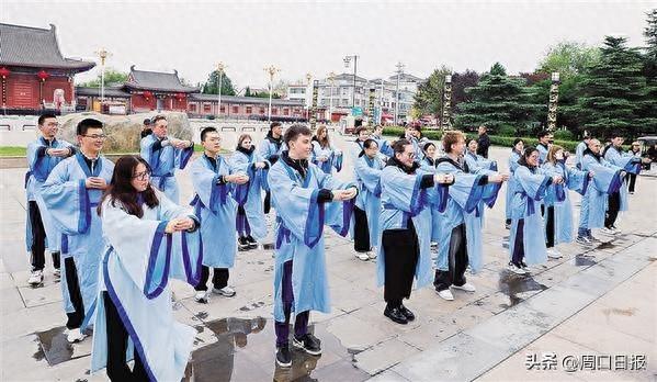 匈牙利高中生到鹿邑研学