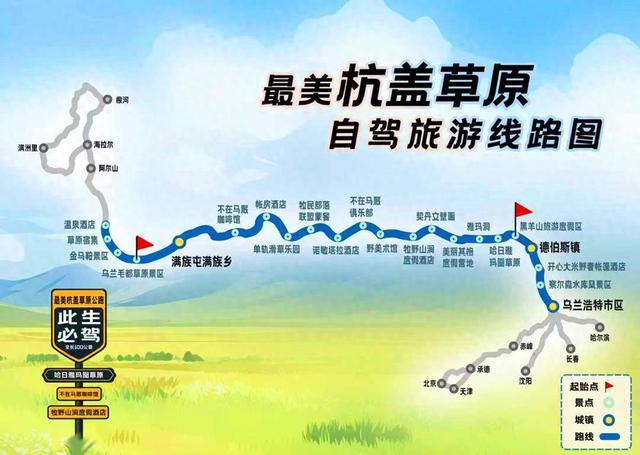 最美杭盖草原自驾旅游线路：不生产手机却生产手机屏保的地方