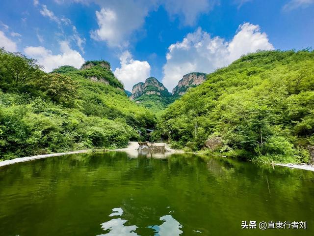 保定有一半是山区，但这座山的风景在我爬过的保定大山能排第二