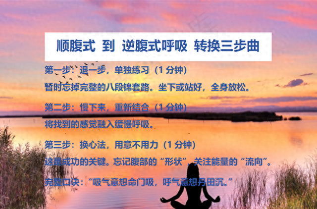逆腹式呼吸技巧详解之——从顺腹式 到 逆腹式 转换三步曲