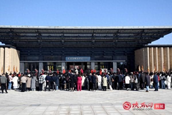 “行走史圣故里”采风活动走进梁带村芮国遗址博物馆（组图）