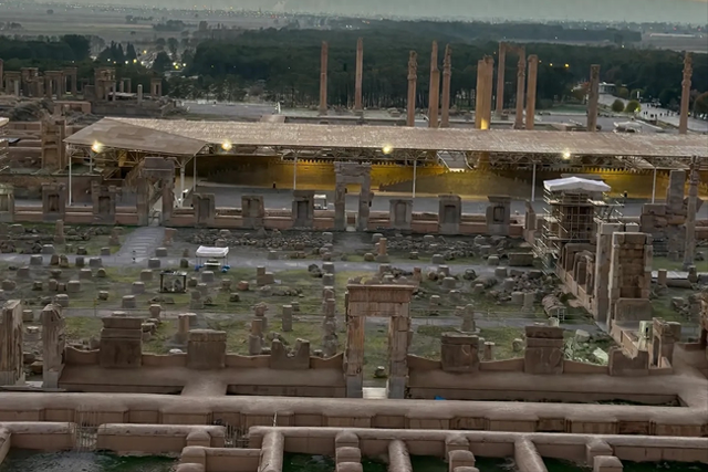 伊朗34处古迹，同步修复伊朗法尔斯省，连接千年文明发展旅游