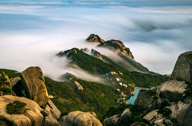 因为____，向往潜山！
