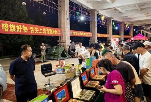 烟火升腾夜未央！喀喇沁文化旅游季点燃消费新引擎