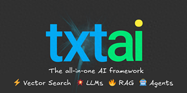 txtai：全能AI框架