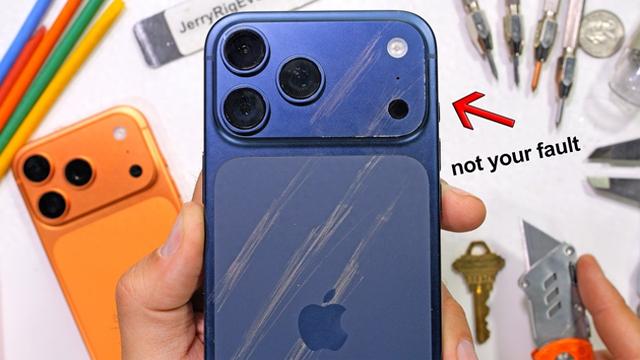 苹果iPhone Air与17 Pro抗弯不抗摔，跌落仍易碎屏