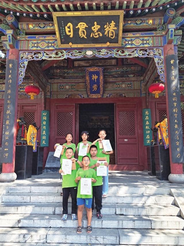 “小小文化推广人”传播关公文化