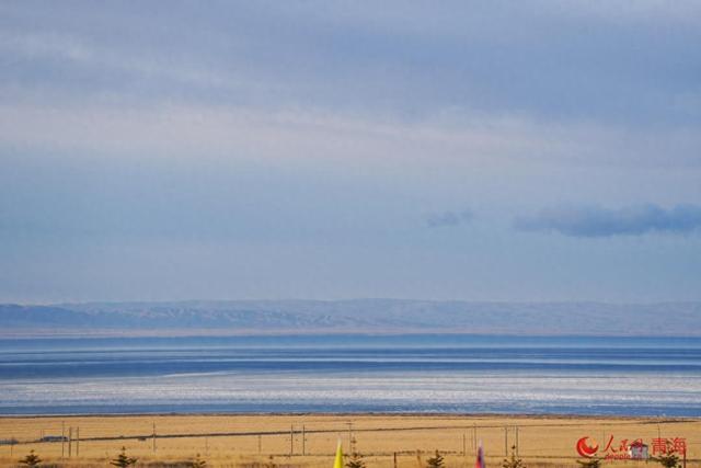 冬日青海湖