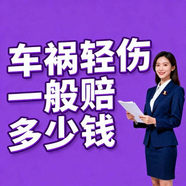 车祸轻伤一般赔多少钱？别再瞎猜！帮你算得明明白白