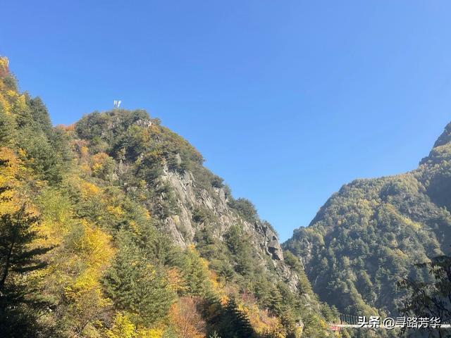 秋日徒步穿越大墩峡，看落叶纷纷