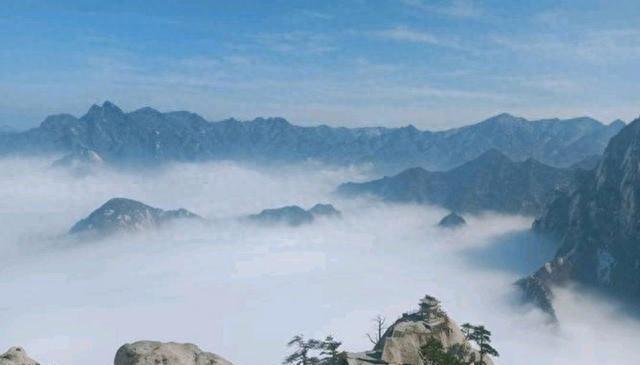 英国游客拍到陕西华山照片，引起热议：这真是中国的“黄金宝地”