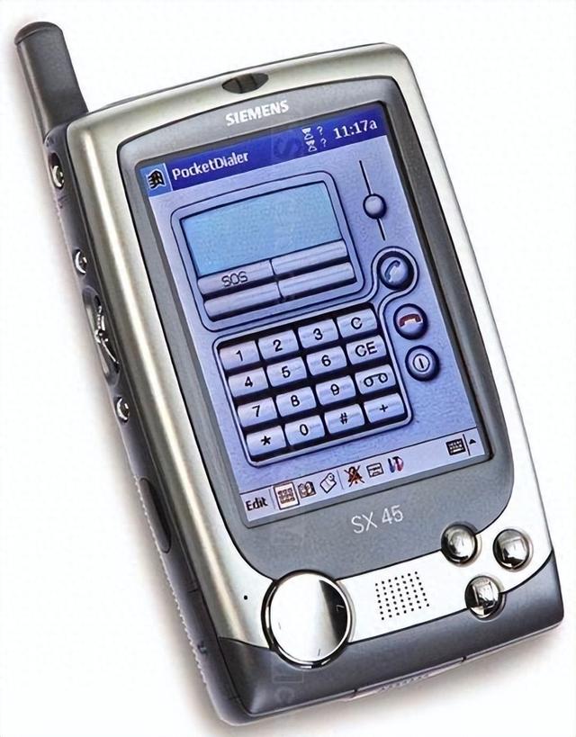 通信历史连载888-21世纪初的PDA智能手机-西门子SX45-2001年