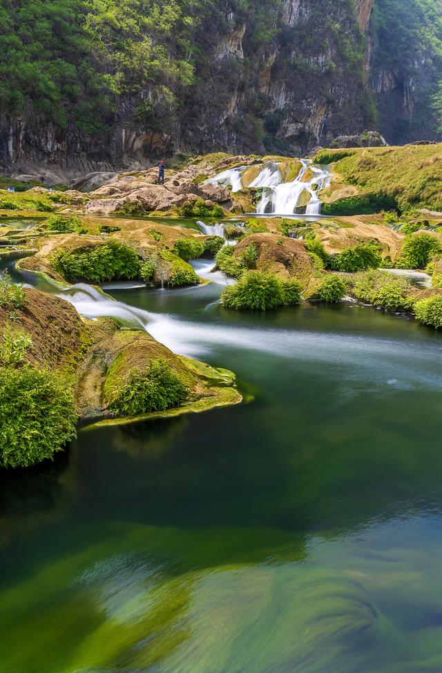 拒绝“只可远观”！4月的关岭冰臼，藏着贵州最让人想亲近的绿水