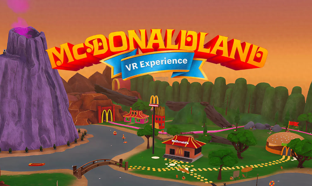 麦当劳乐园VR体验“McDonaldland VR”上线Meta Horizon Worlds