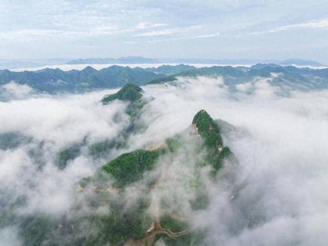 保康：云海漫山巅 泼墨绘仙卷