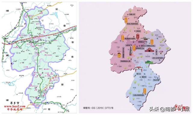 江西萍乡，四大古镇