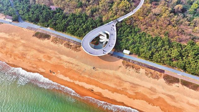 松海桥上 漫步听涛