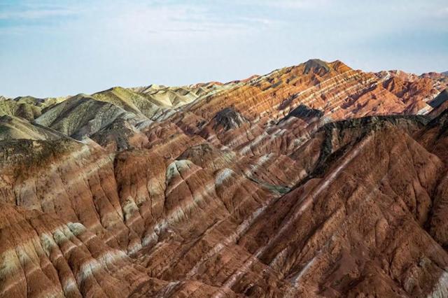 又踏甘肃地之七 张掖篇之五 七彩丹霞（4）七彩锦绣台
