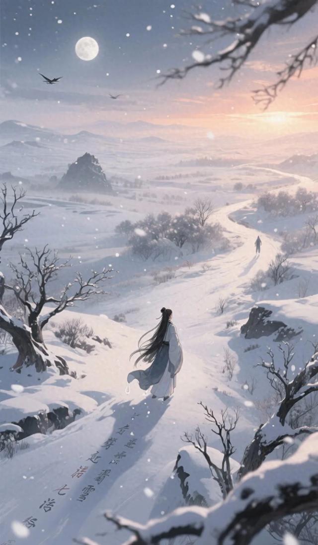漫步冬日仙境:雪中的唯美与心之悠然
